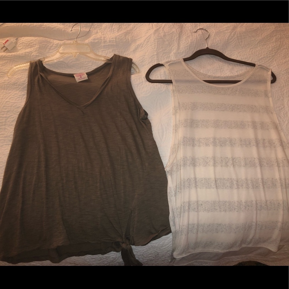 Two cute tanks for summer